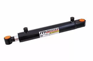 Hydraulic Cylinder Welded Double Acting 1.5" Bore 6" Stroke Tang 1.5x6 WTG style - Picture 1 of 10