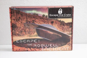 29 ESCAPE the ROSWELL INCIDENT escape the crate PUZZLE BOX game scifi UFO Area - Picture 1 of 2