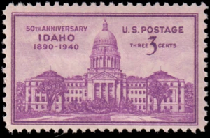 US Stamp #896 - 1940 3¢ Idaho Statehood, EzGrade™ VG, MNH, OG - Picture 1 of 3