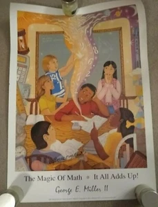 George E. Miller ll "The Magic of Math" Signed Print, New - Picture 1 of 2