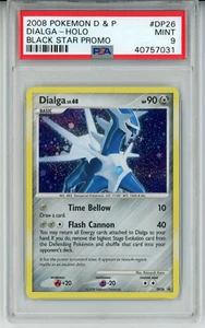 2008 POKEMON BLACK STAR PROMO DIALGA #DP26 HOLO FOIL PSA 9 MINT #40757031 - Picture 1 of 2
