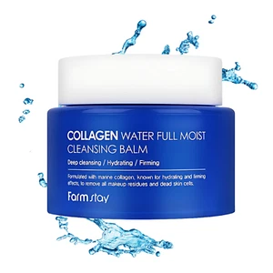 Hydrolyzed Collagen Cleansing Balm Korean Skincare for Women Facial Cleanser - Picture 1 of 3
