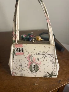 VINTAGE Music Box Childs Purse 1950s RARE Tested WORKS - Picture 1 of 4