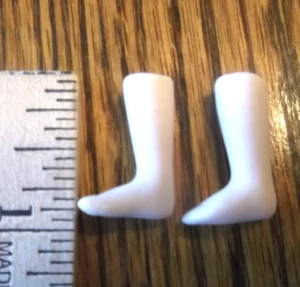 Bisque Porcelain Doll Feet Doll Making 3/4" " Unused - Picture 1 of 2