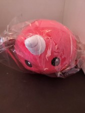 NEW Super Cute TeeTurtle Mini Plush Pink Narwhal 