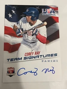 Juego de caja de béisbol Corey Ray 2015 Panini EE. UU. AUTOMÁTICO #'d/399 - Imagen 1 de 1