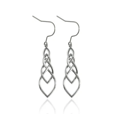 Pure Titanium Earring Hook For Sensitive Ear Fashion Jewelry Copper Celtic Go... - Image 1 of 4