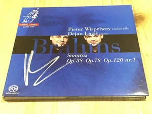 Signed PETER WISPELWEY Brahms Cello Sonatas CHANNEL CLASSICS SACD NEW Signiert - Bild 1 von 2