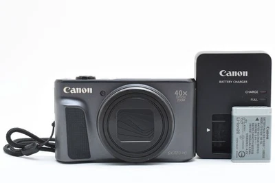 Canon SX720 HS Compact Digital Camera 20.3MP 40x Optical Zoom Wi-Fi Black - Image 1 of 4