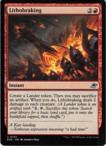 Lithobraking U Edge of Eternities 142 casi nuevo MTG - Imagen 1 de 2