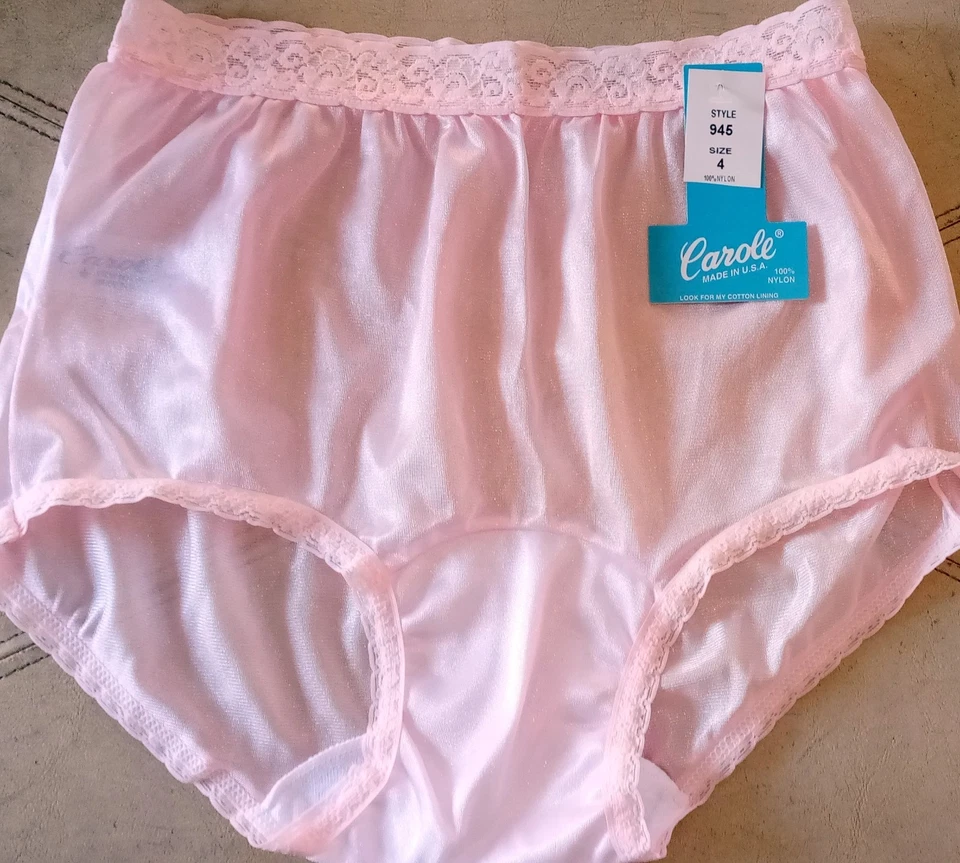 ВИНТАЖНЫЕ ТРУСИКИ CAROLE ULTRA SHEER PINK PARFAIT НЕЙЛОН И КРУЖЕВО ДЕВЧОНКИ 4/XS - Изображение 1 из 1