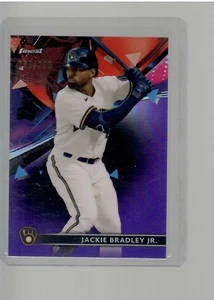 JACKIE BRADLEY JR REFRACTOR PÚRPURA 205/250 2021 TOPPS MEJOR BÉISBOL - Imagen 1 de 2