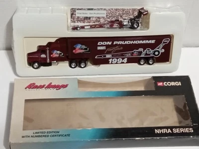 Corgi 1994 Don Prudhomme NHRA 1:64 Series 1 Race-Image Diecast Transporter - Image 1 of 4