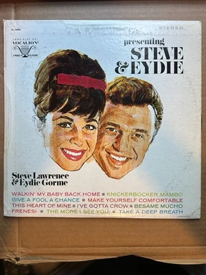 Steve Lawrence & Eydie Gorme "Presenting Steve & Eydie" Vinyl Record LP - Image 1 of 4