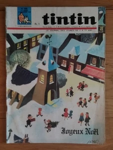 Le journal de Tintin n° 999 , couverture Mittéï , ( Dargaud , 14/12/1967 ) - Picture 1 of 2