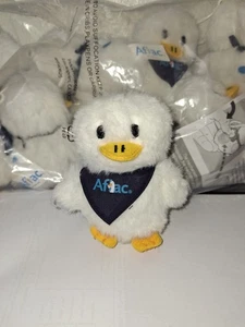 NEU Aflac Baby Ente Plüsch Schlüsselanhänger Rucksack Clip (mit Sound) - Bild 1 von 3