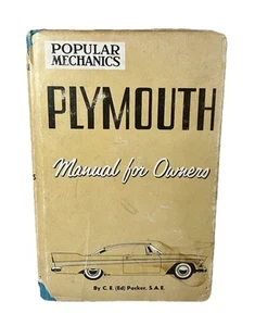 Popular Mechanics Manual for Plymouth Owners 1957 CE Packer USA Book DJ HC - Picture 1 of 8