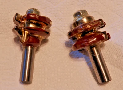 MLCS Katana 18847 Ogee Rail & Stile Router Bit Set of 2 - Image 1 of 4