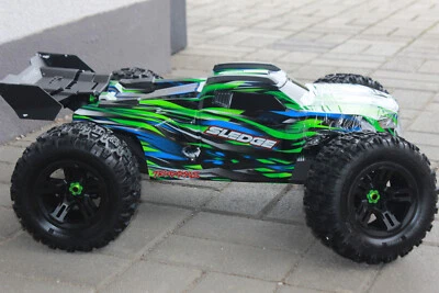 Traxxas 95096-4 Sledge grün 1:8 Brushless Race Truck Belted 4x4 RTR 2.4GHz NEU - Bild 1 von 4