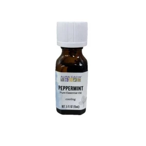 Essential Oil (Peppermint) 0.5 Fl Oz By Aura Cacia - Picture 1 of 3