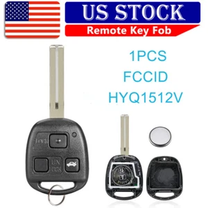 For Lexus ES300 GS300 GS400 GS430 IS300 LS400 Keyless Entry Remote Key Fob TOY48 - Foto 1 di 9