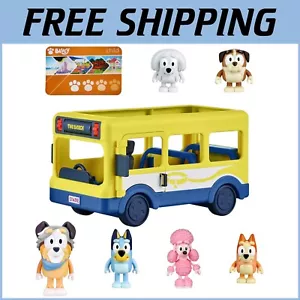 Herrliches Bluey's Bus Set - enthält 6 Spielfiguren für imaginäre Reisen - Bild 1 von 7