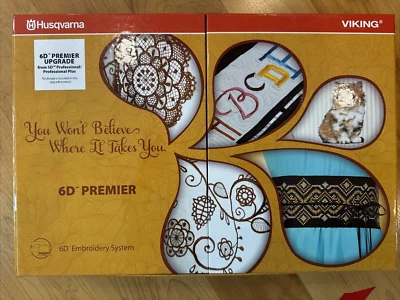 Husqvarna Viking 6D Premier Digitizing Embroidery Software Upgrade - Image 1 of 4