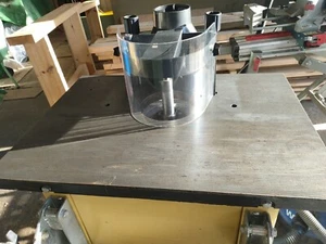 Scheppach Spindle Moulder Enclosure - Cast Aluminium Head & Visor New & Unused. - Picture 1 of 19