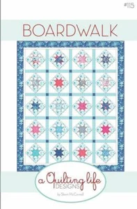 Quilt Pattern BOARDWALK Moda QUILTING LIFE Layer Cake Friendly K SPAIN Paradiso - Picture 1 of 7