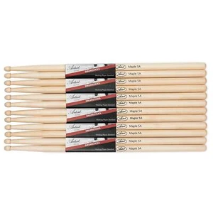 Artist DSM5A Maple Drumsticks w/ Wooden Tips 6 Pairs - Picture 1 of 3