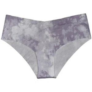 NWT Aerie Purple White Cotton Tie Dye High Waisted Cheeky Brief Underwear Size L - Picture 1 of 6