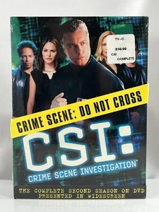 CSI: Crime Scene Investigation - The Complete Second Season DVD New Sealed - Picture 1 of 3
