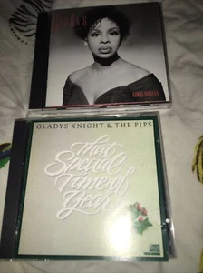 Gladys Knight & The Pips CD LOT Good Woman + That Special Time Of Year - Picture 1 of 3