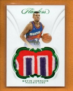 Kevin Johnson 2018-19 Panini Flawless BK Jumbo Patches Green /5 5/5 - Bild 1 von 2