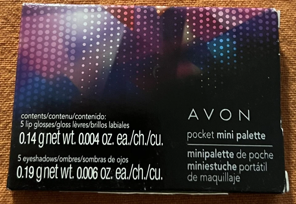 Mini paleta de bolsillo Avon Foto 1 de 1