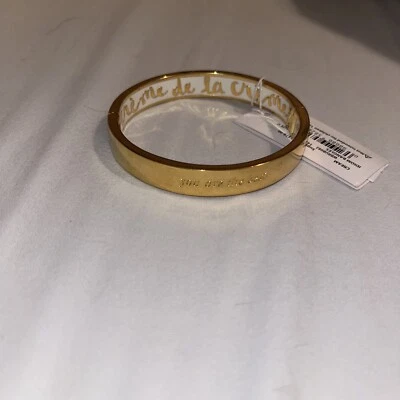 $58 Kate Spade You Are The Best Brazalete Pulsera Crema Interior KSs22 Foto 1 de 3