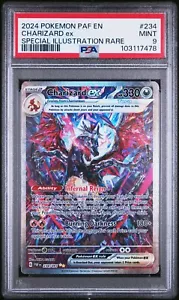 2024 POKEMON PAF EN-PALDEAN FATES SPECIAL ILLUSTRATION RARE CHARIZARD EX PSA 9 - Bild 1 von 2