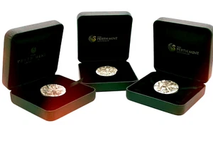 Warfare Three 2 oz Stolid Silver Coins Collector Pack Vikings Legions & Hussars - Picture 1 of 12