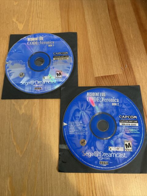 Resident evil code: veronica (2discos) para sega dreamcast