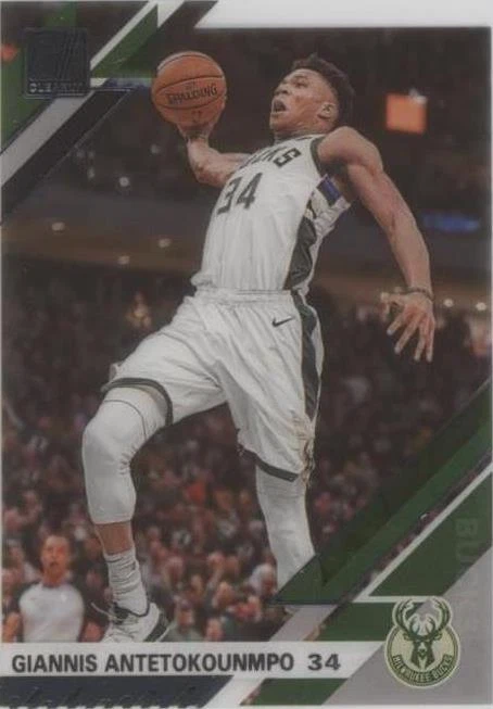 2019-20 Panini Clearly Donruss - Giannis Antetokounmpo #25