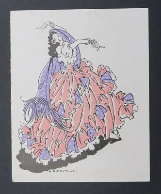 Programme Théatre municipal de la Gaité-Lyrique 1931 / Chanson Gitane - Image 1 of 4