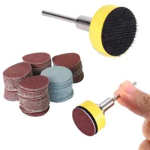 142 pezzi dischi abrasivi lucidanti pastiglie per utensili rotanti Dremel carte vetrate accessori - Foto 1 di 24