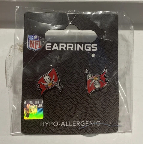 Tampa Bay Buccaneers OFFICIALLY Licensed NFL Fashion Earrings NEW Cover