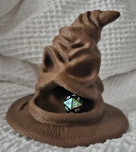 Harry Potter Sorting Hat Dice Tower DnD Dungeons & Dragons - Picture 1 of 4