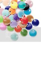 40 Double Sided Mixed Bright Color Enamel Silver Plated Assorted Jewelry Charms