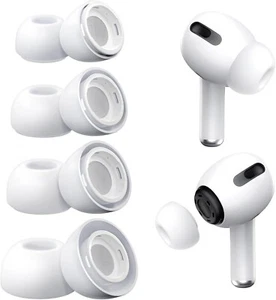 4 Pairs Replacement Ear Tips for AirPods Pro - Picture 1 of 7