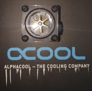 Alphacool Eisfluegel Durchflussanzeiger G1/4 eckig - Acetal - Bild 1 von 4