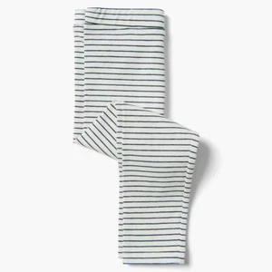 NWT Gymboree White Stripe Leggings Girls 5/6,7/8,10/12,14 - Picture 1 of 1