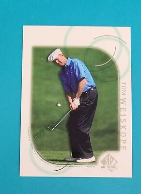 2001 SP Authentic #11 Tom Weiskopf GOLF Card 7A - Image 1 of 2