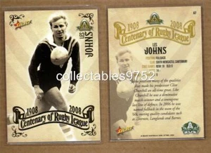 MINT 2008 NRL Select Centenary of Rugby League The Greatest Les Johns 67 - Picture 1 of 1